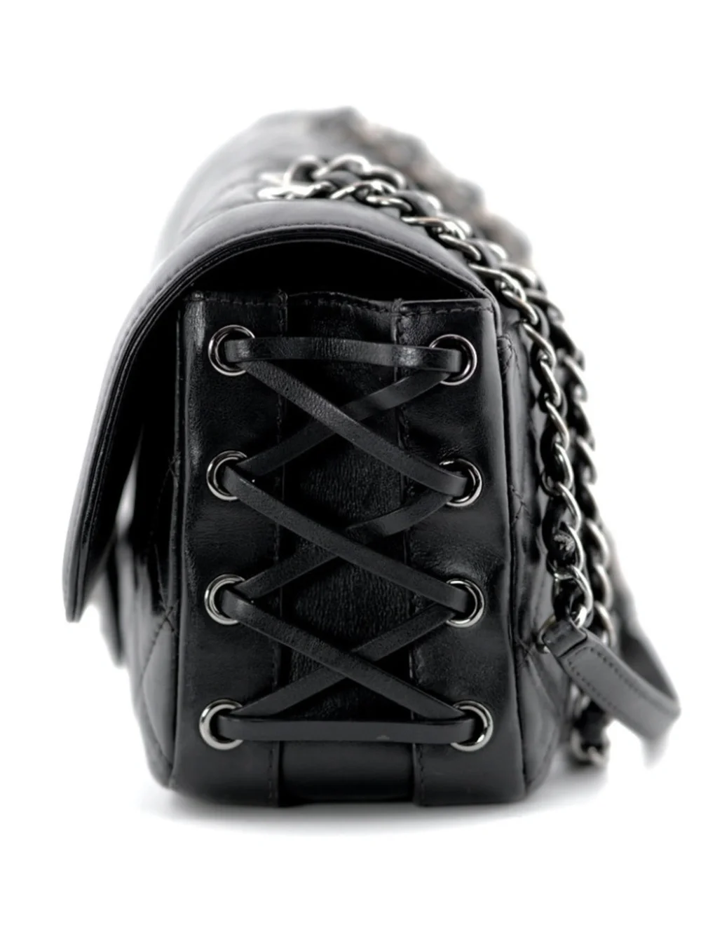 Chanel Quilted Calfskin Coco Corset Flap Bag